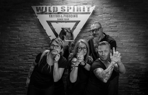 Team Spirit das Wild Spirit Tattoo und Piercing Team